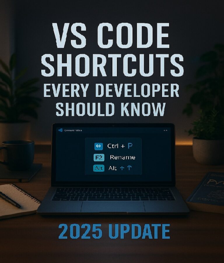 VS Code Shortcuts Every Developer Should Know (2025 Update)